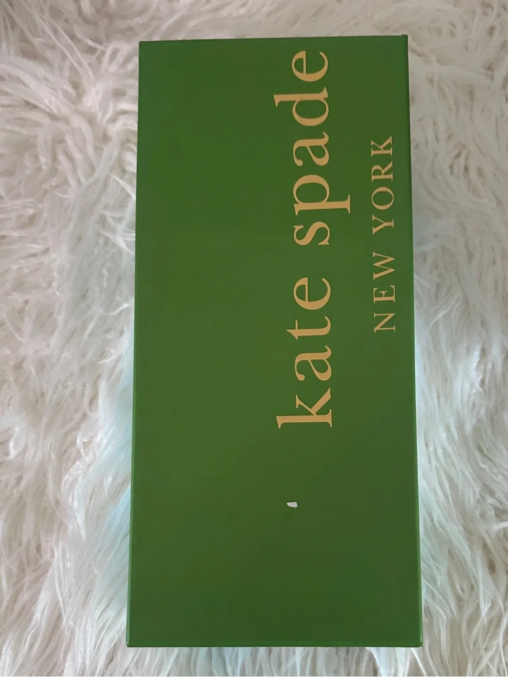 Kate Spade Nelly Ballet Flat Natural Canvas Black Cap Toe Flats Size 6 New